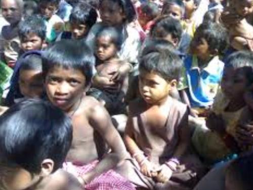 Cloth Distribution Camp