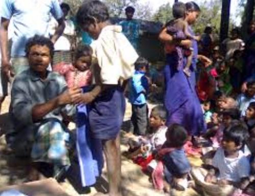 Cloth Distribution Camp