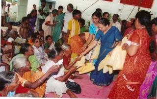 Cloth Distribution Camp