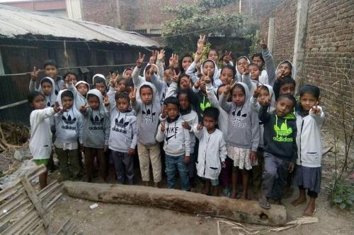 Cloth Distribution Camp