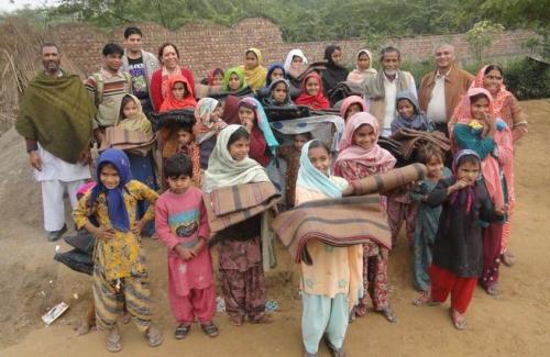Cloth Distribution Camp