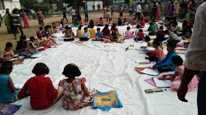 Cloth Distribution Camp
