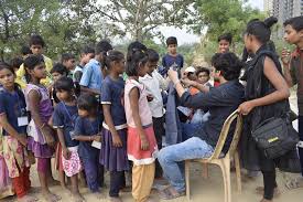 Cloth Distribution Camp