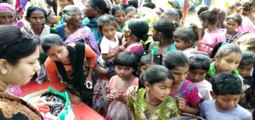 Cloth Distribution Camp